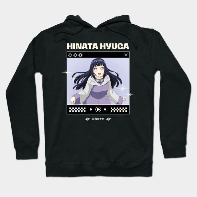 Hinata Hyuga Hoodie by Kang Kray